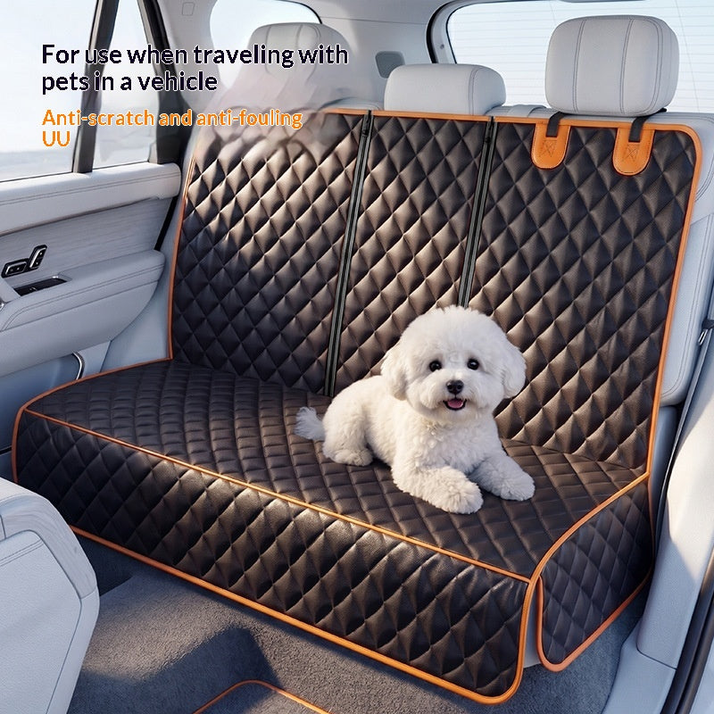 Rear-Seat Pet Dog Bed For Cars